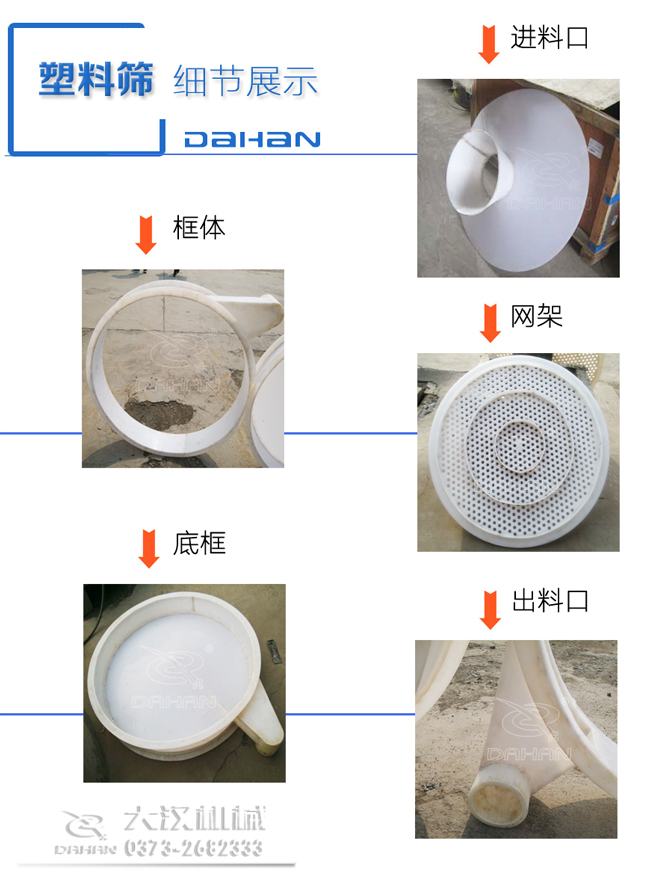 塑料振动筛细节图